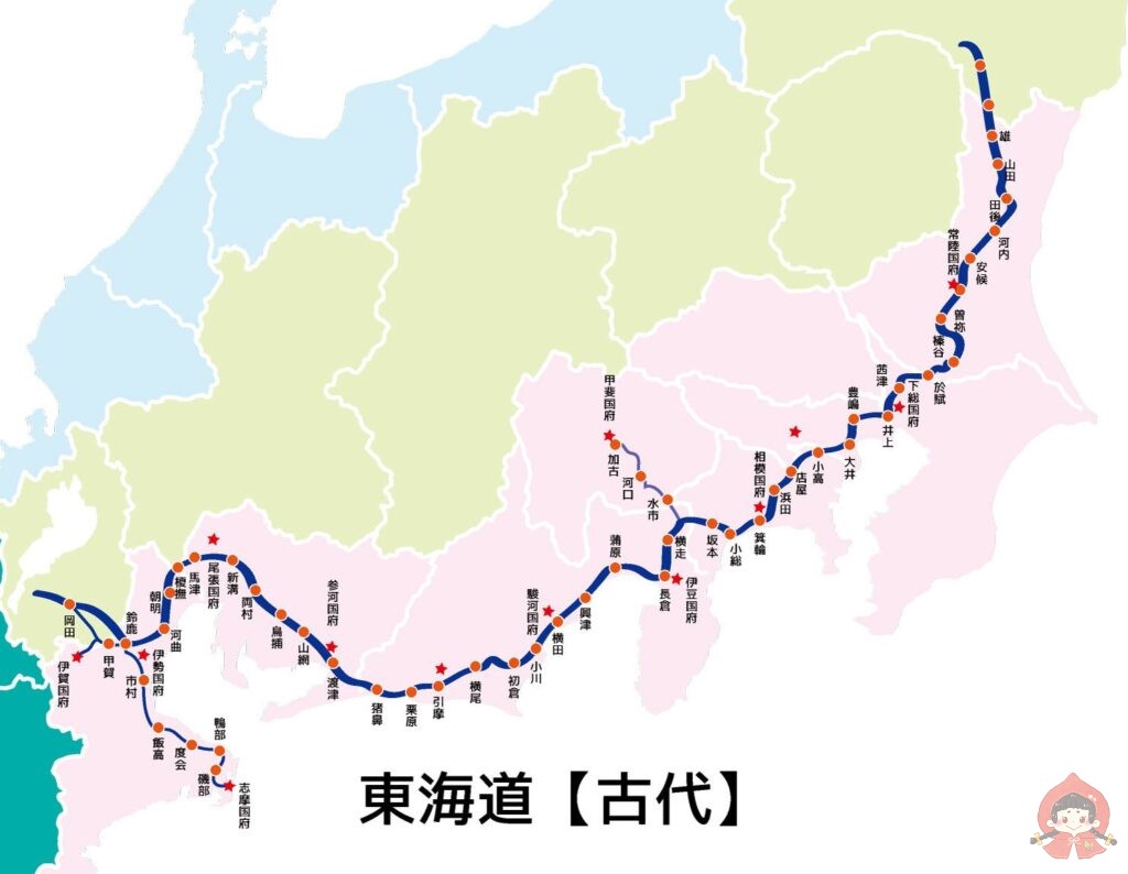 古代東海道マップ