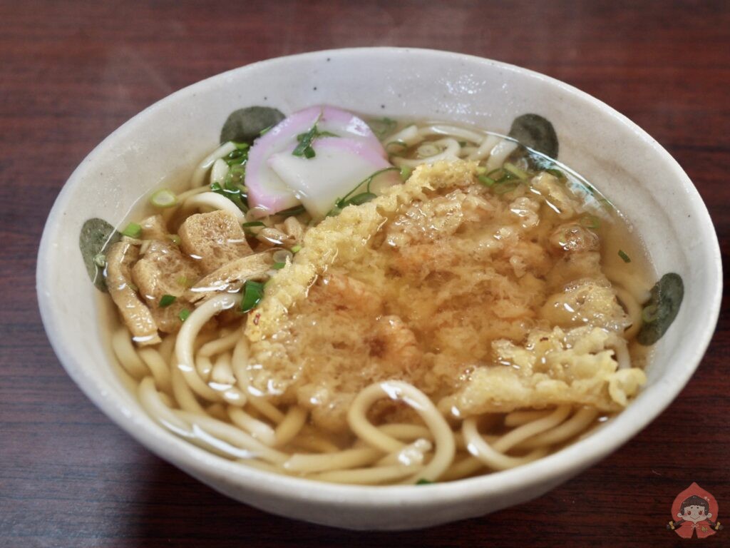 細うどん（みはらし食堂）広島県呉市