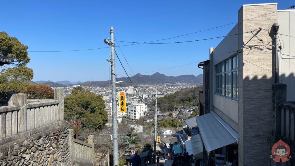 金毘羅宮の階段と御朱印｜香川県琴平町