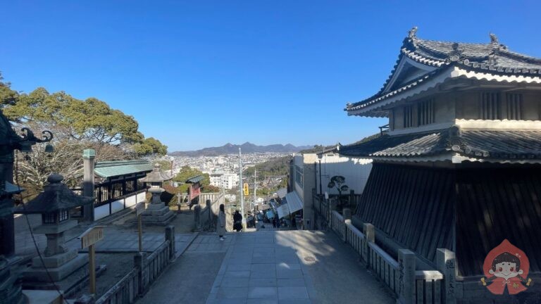 金刀比羅宮の階段と御朱印｜香川県琴平町