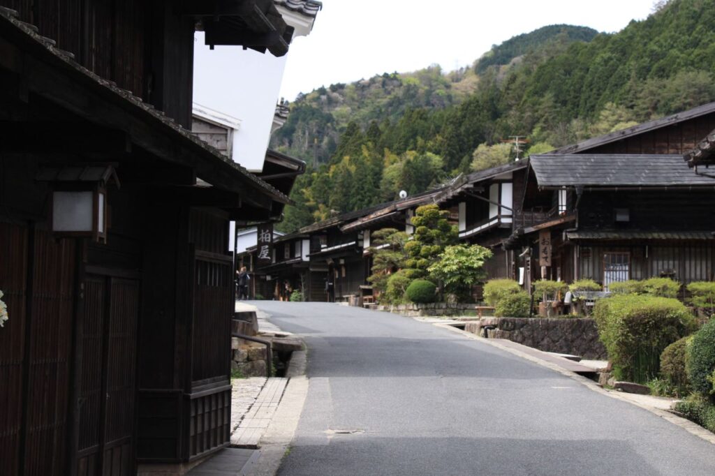 中山道の宿場町「妻籠宿」長野県南木曽町