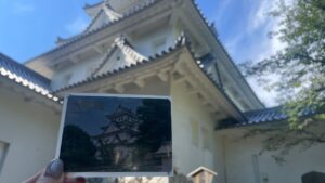 大垣城の百名城カード｜岐阜県