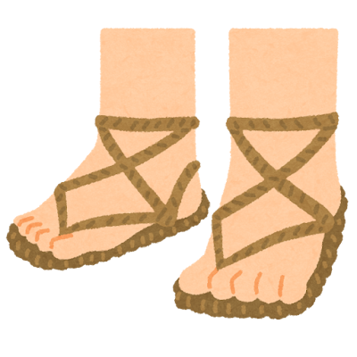 わらじのイラスト